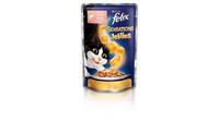 Sensations кусочки в желе для кошек с лососем и треской