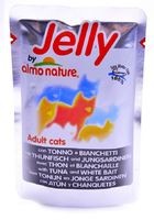 Паучи для кошек с тунцом с сардинками в желе, Jelly Cat Tuna&White Bait