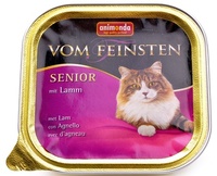 Консервы для кошек старше 7 лет с ягненком, Vom Feinsten Senior