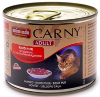 Консервы для кошек с отборной говядиной, Carny Adult