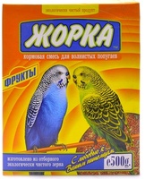Для волнистых попугаев с фруктами (коробка)