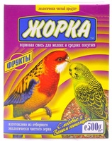 Для мелких и средних попугаев с фруктами (коробка)