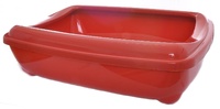 Туалет-лоток большой с бортами artist large + rim, 49х37х13  терракотовый