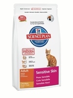 Для кошек с чувствительной кожей на индейке и курице, Sensitive Skin