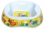 Миска "Игра" для собак, 400мл, 21*18*5,5см, пластик (5619025)