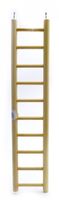 Деревянная лесенка для птиц 10 ступеней 8.5*39 см, Ladder wood 10 rungs 8.5x39 cm