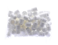 Пластиковый наконечник-держатель для жердочки, 1 шт, 15 мм, 100 perch ends plastic 15 mm