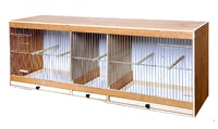 Деревянная клетка 100*30*40 см, Wooden rearing cage 100 cm