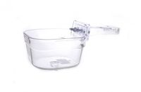 Пластиковая кормушка для птиц "Джумбо" большая 12*12*6,5 см, Jumbo feeder clear plastic large