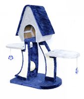 Когтеточка "Коттедж" 80*40*87 см, Cats cratcher cottage