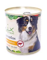 Консервы для собак с говядиной и рубцом