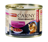 Консервы для кошек "Коктейль из разных сортов мяса", Carny Adult