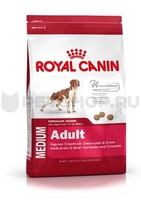 Для взрослых собак средних размеров (11-25 кг): 1-7лет + 3 кг в подарок, Medium Adult 25